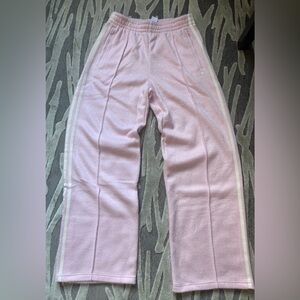 Adidas Mohair Firebird Loose Clear Pink Track Pants KS7807